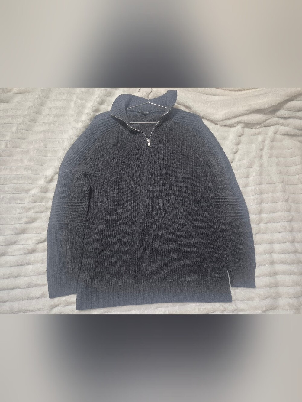 International Concepts Quarter Zip Pullover Sweater